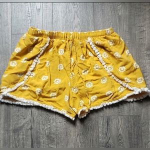 Mossimo Medium Yellow Shorts